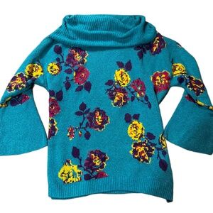 Multicolor of the shoulder sweater